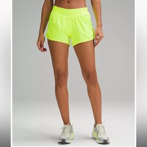 Lululemon Hotty Hot Short 2.5” Neon Yellow